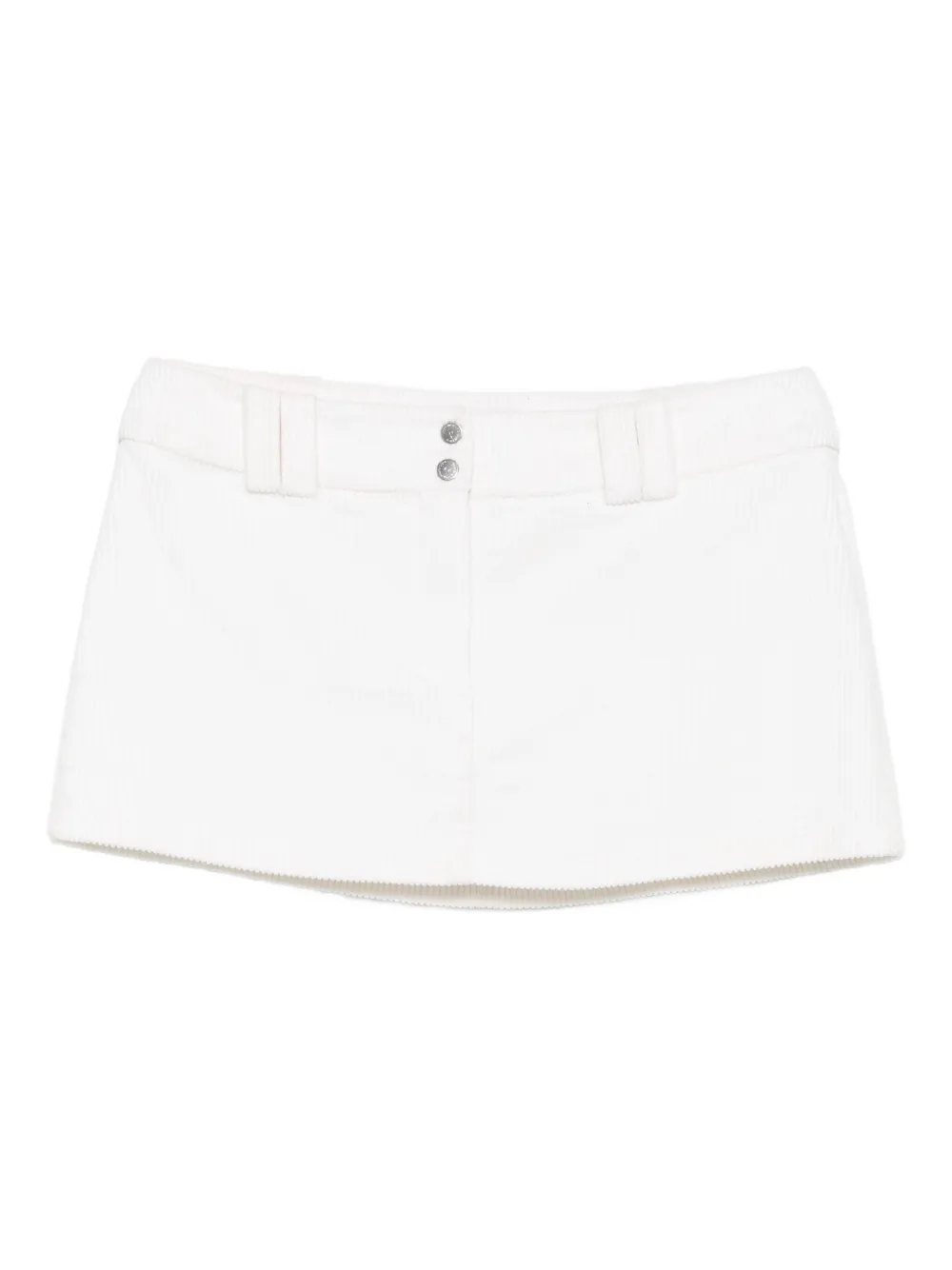 

Вельветовая юбка мини Vestiaire D'Un Oiseau Libre, белый