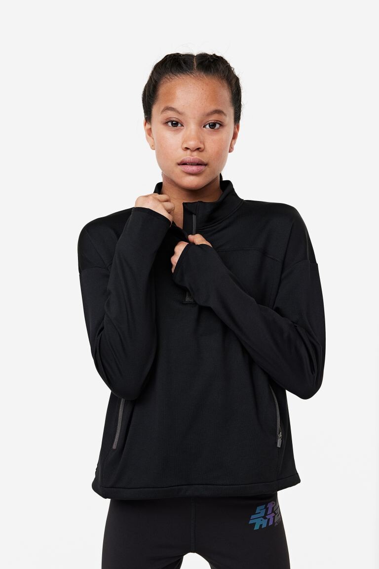 

Рубашка среднего слоя H&M, черный