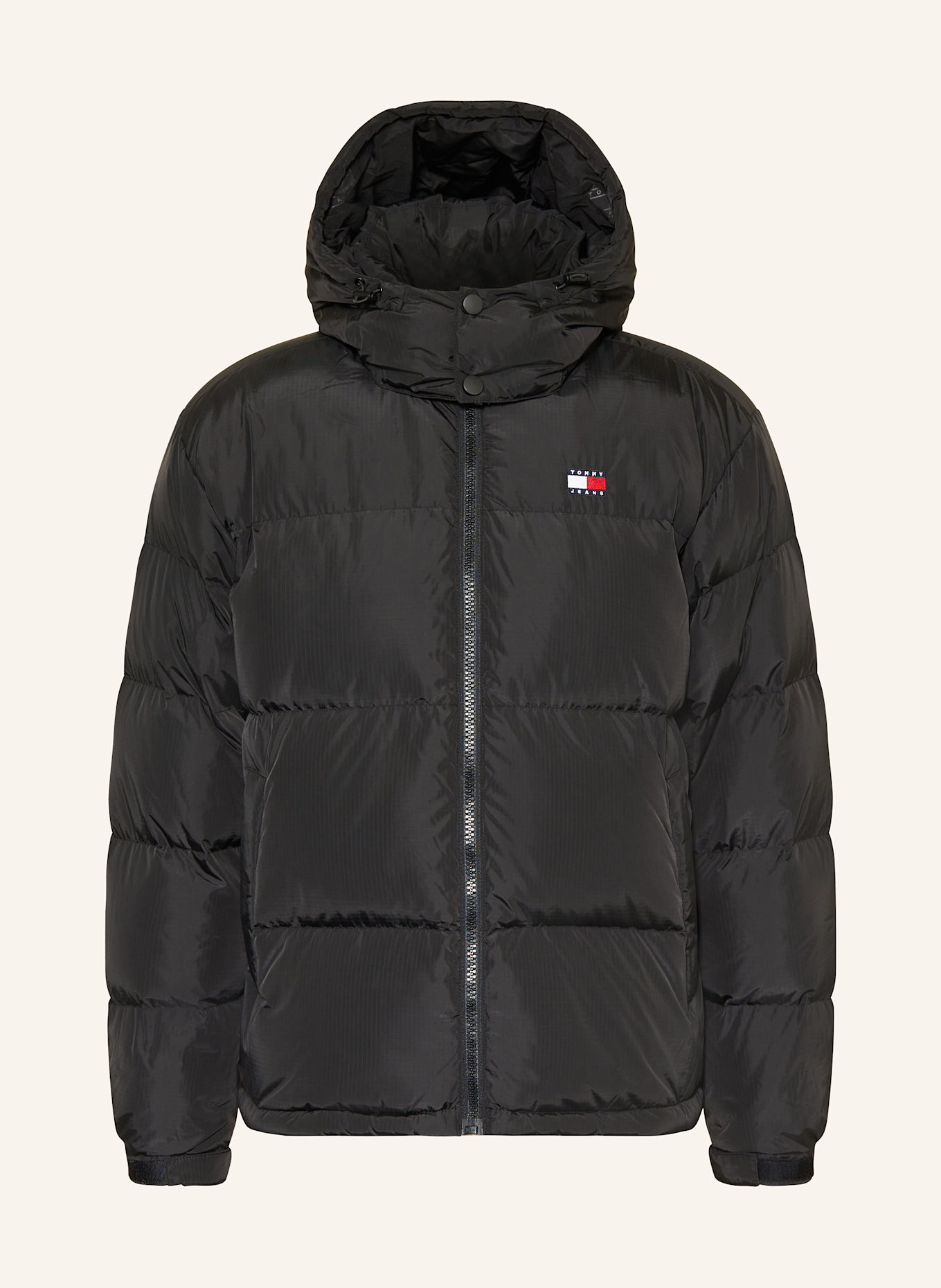 

Пуховик Аляска со съемным капюшоном Tommy Jeans, черный