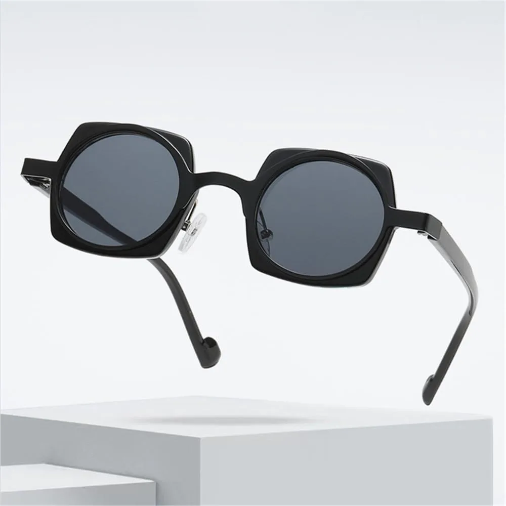 

Женские солнцезащитные очки в тонкой оправе, конфетного цвета, для занятий спортом на открытом воздухе: бега и езды на велосипеде generic, Black Green Clear