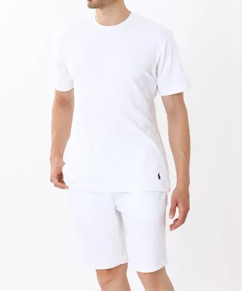 Унисекс футболка из хлопка POLO RALPH LAUREN с логотипом белая