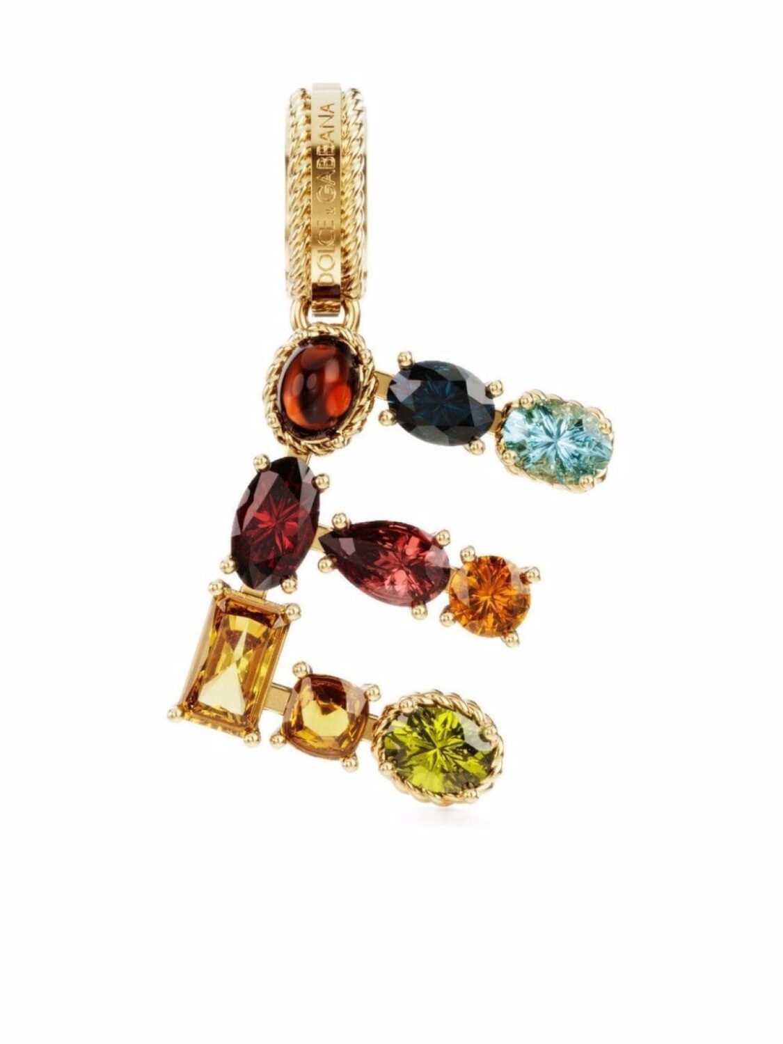 

Подвеска из желтого золота с камнями Dolce & Gabbana, золотой