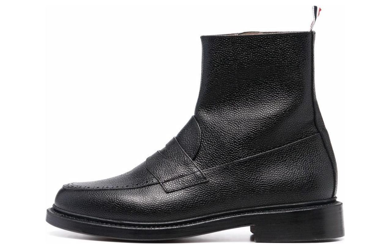 Ботильоны из кожи THOM BROWNE, Original Shoe Box Included