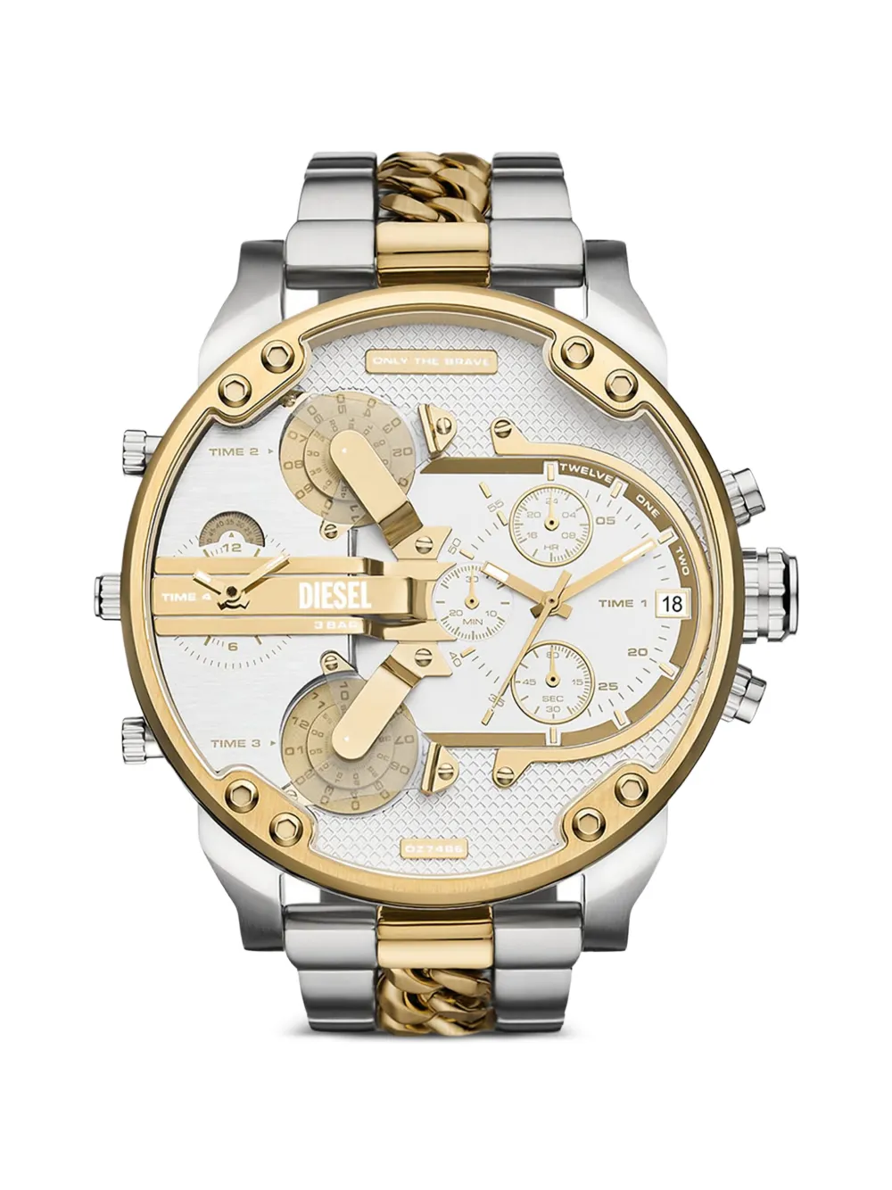 

Наручные часы Mr. Daddy Slim 54 мм Diesel, белый