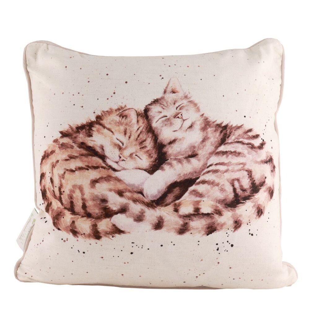 

Хлопково-льняная подушка Wrendale Designs Cats Sweet Dreams ок. 40 x 40 см | WD-CU032