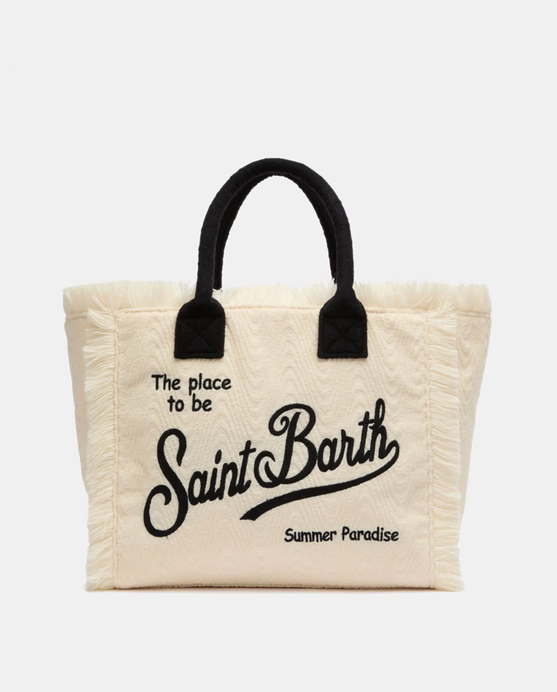 

Сумка с ручками и плечевым ремнем из полиэстера MC2 Saint Barth, белый