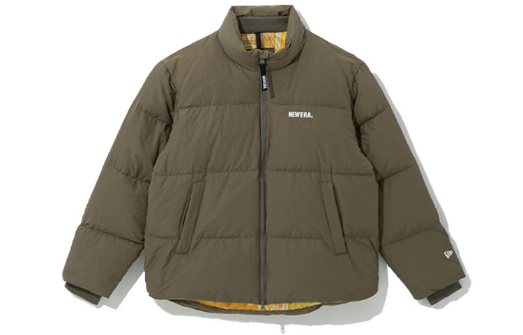 

New Era Унисекс пуховик оливкового цвета, Olive Green