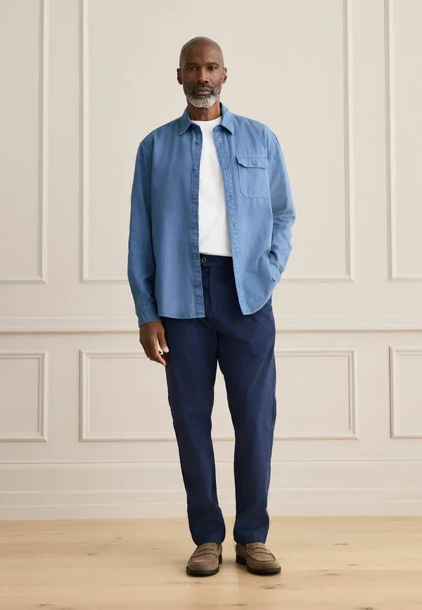 Брюки чинос Slim fit ultimate, Next, синий