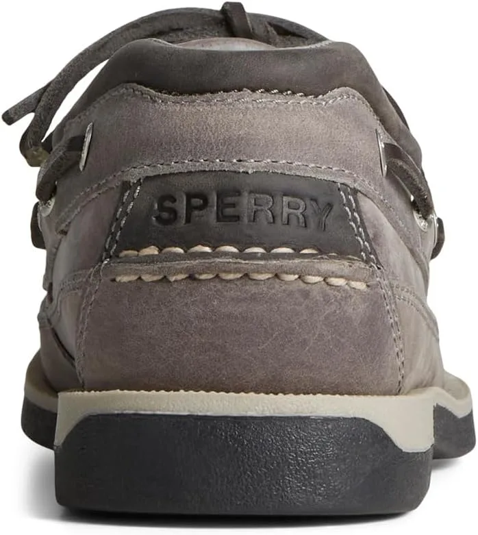 Мужские мокасины Sperry Mako с двумя туфлями класса люкс, серый — фото 4