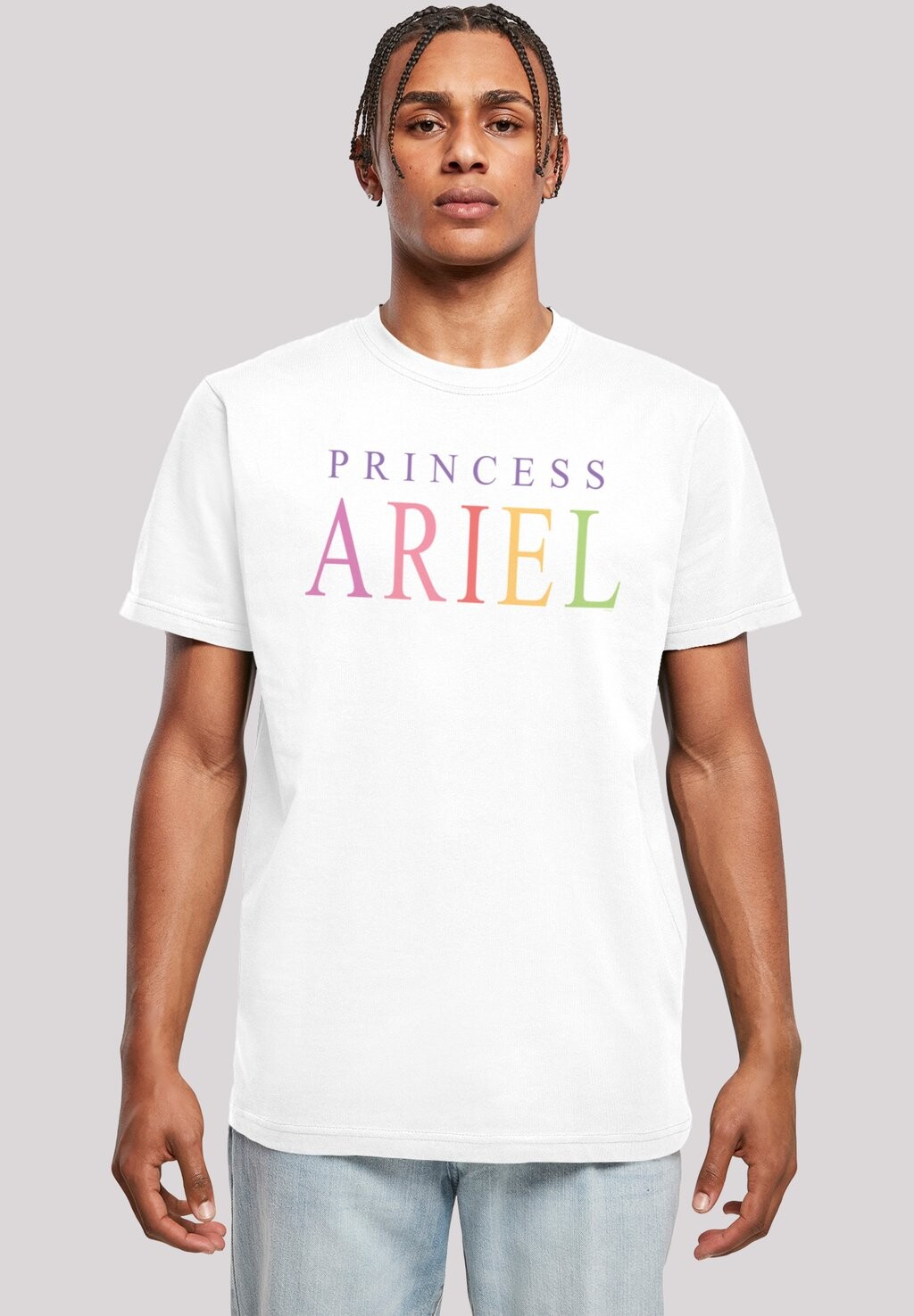 

Футболка с принтом DISNEY ARIELLE DIE MEERJUNGFRAU GRAPHIC F4NT4STIC, белый