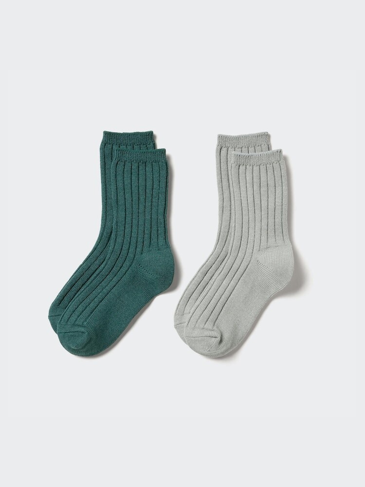 

Носки heattech, 2 пары Uniqlo, зеленый