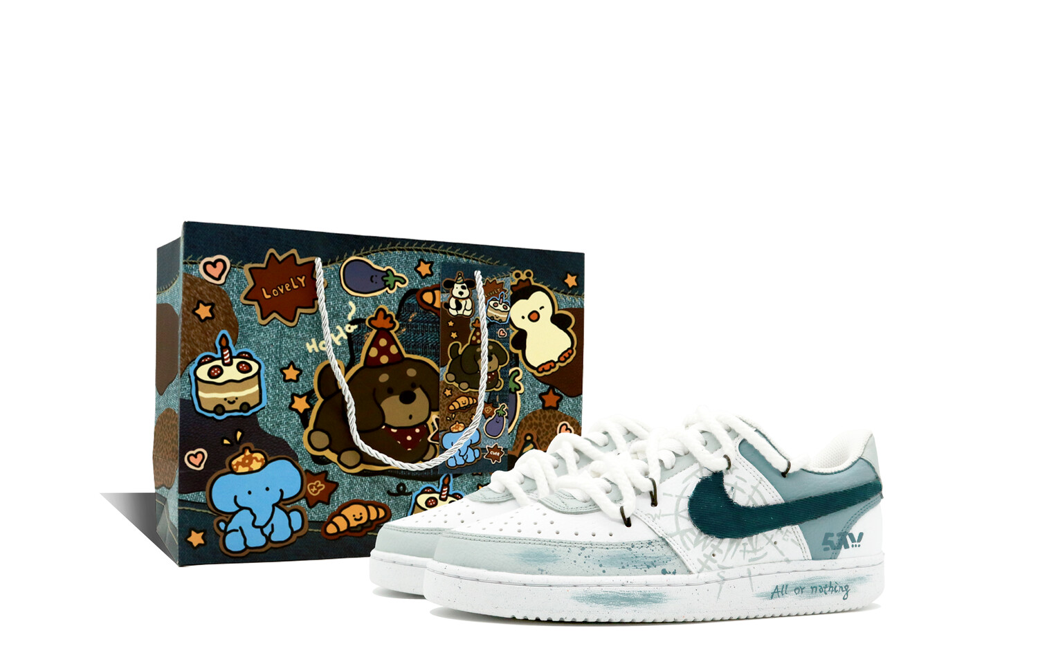 

Кроссовки Nike Court Vision 1 Skateboard Shoes Women's Low-Top White, Белый, Кроссовки Nike Court Vision 1 Skateboard Shoes Women's Low-Top White