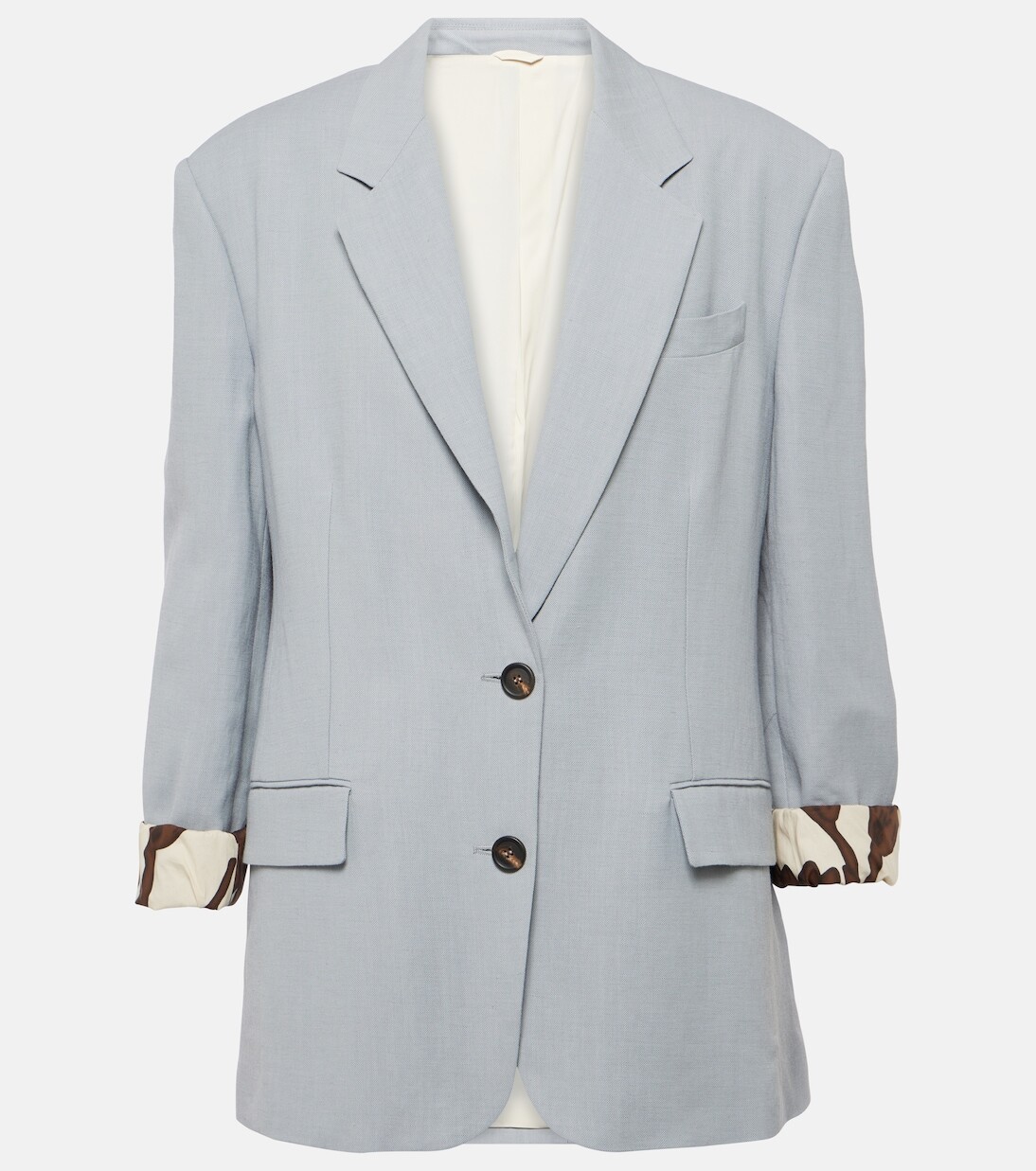 

Однобортный пиджак Brunello Cucinelli, синий