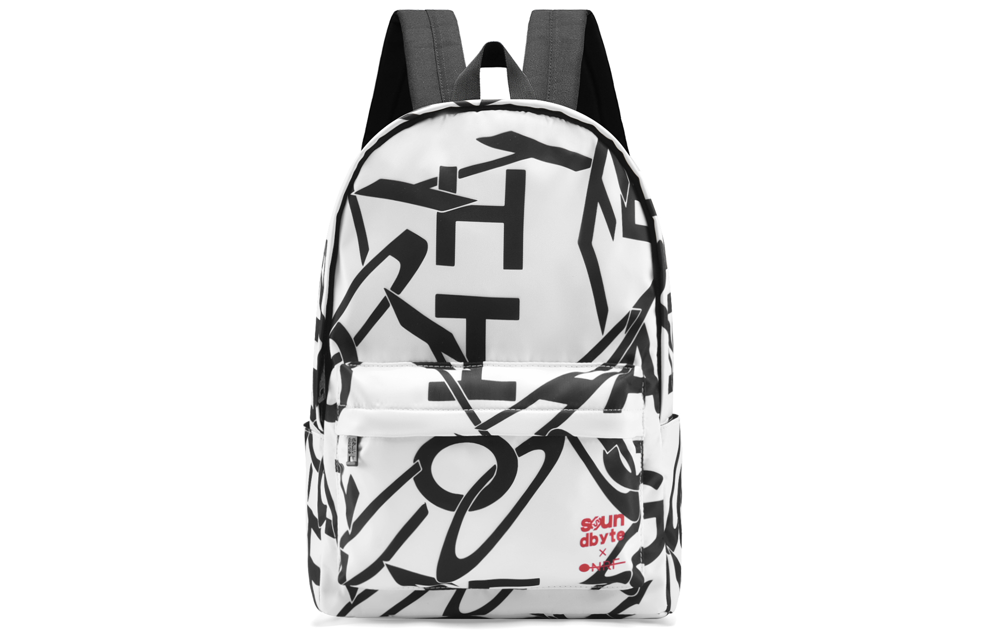 

Совместная коллекция SOUNDBYTE Рюкзак из полиэстера Унисекс Белый ONRF, Стиль 2