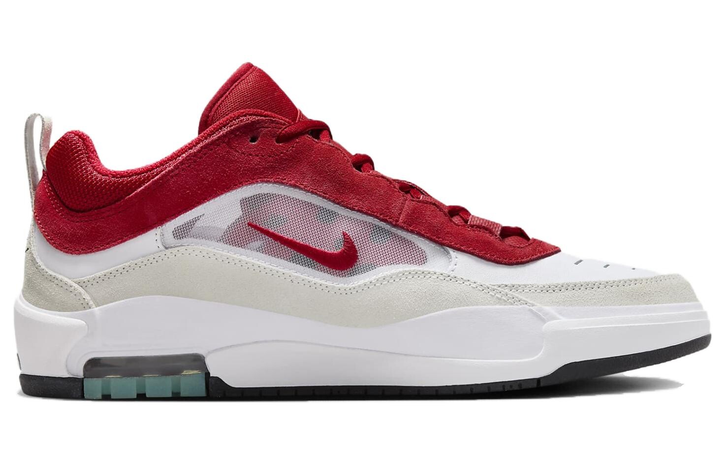 Мужские кроссовки для скейтбординга Nike SB Ishod, Red and White — фото 2