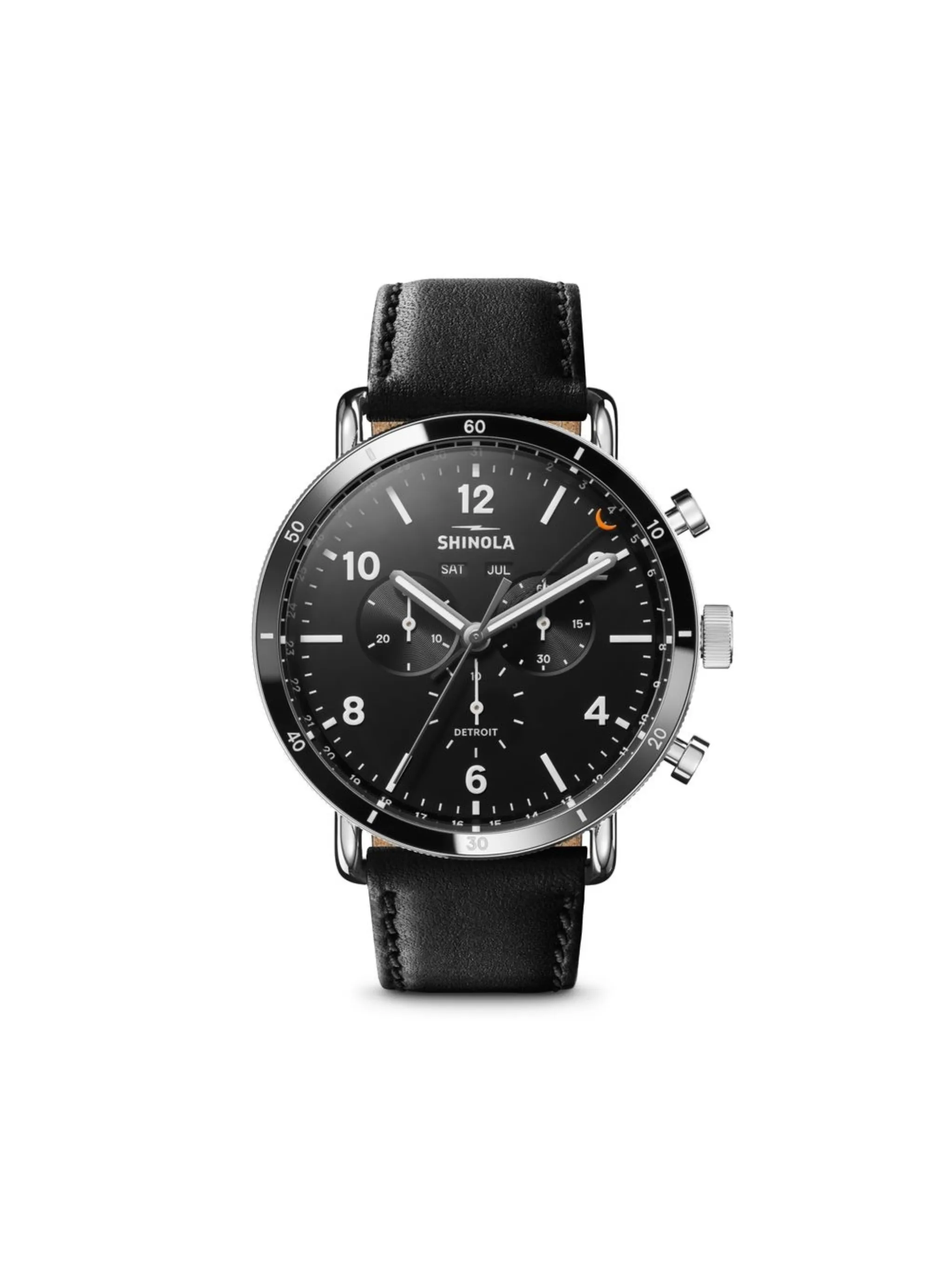 

Наручные часы Canfield Sport 45 мм Shinola, черный