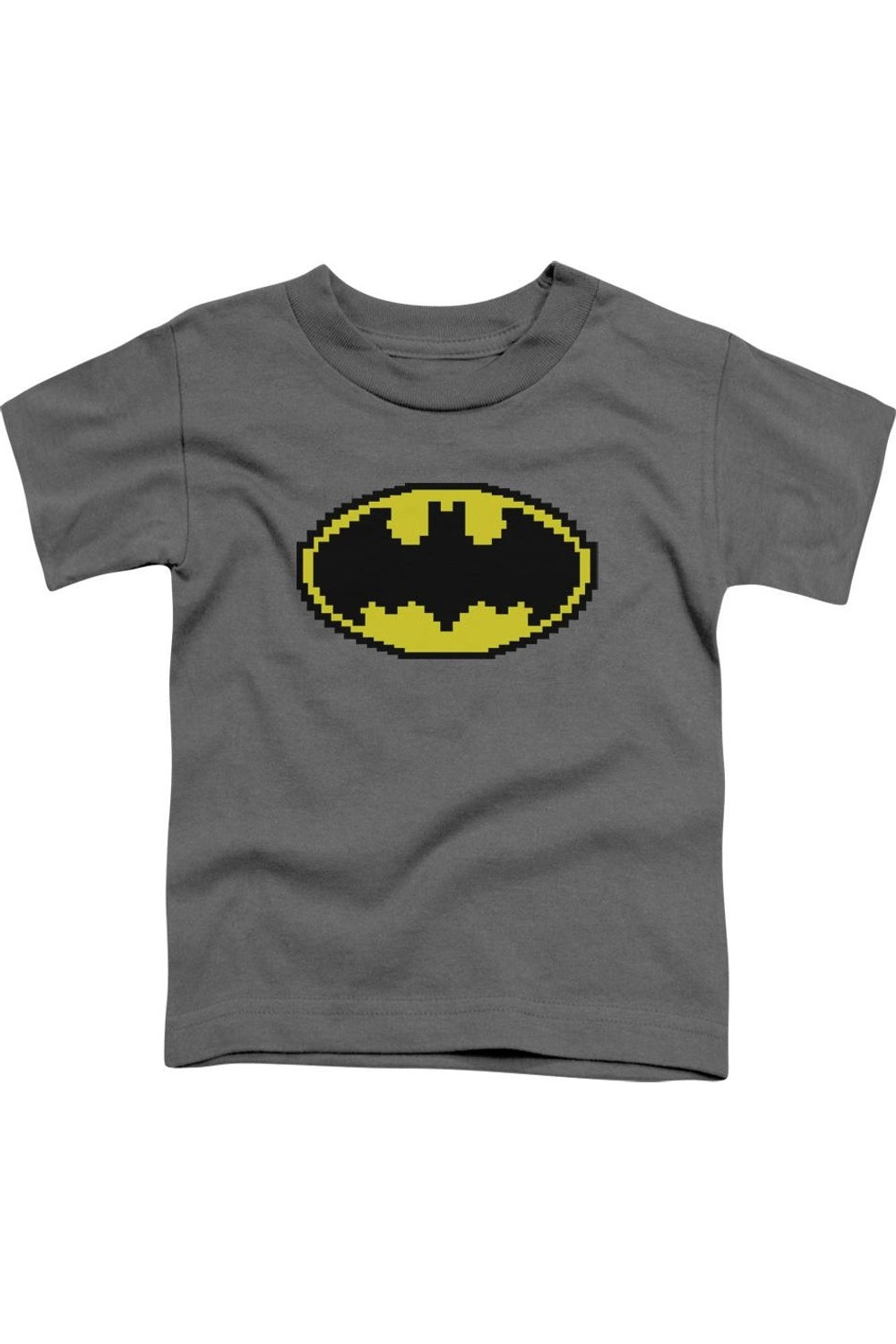 

Футболка с пиксельным символом Batman для детей Gildan, Charcoal