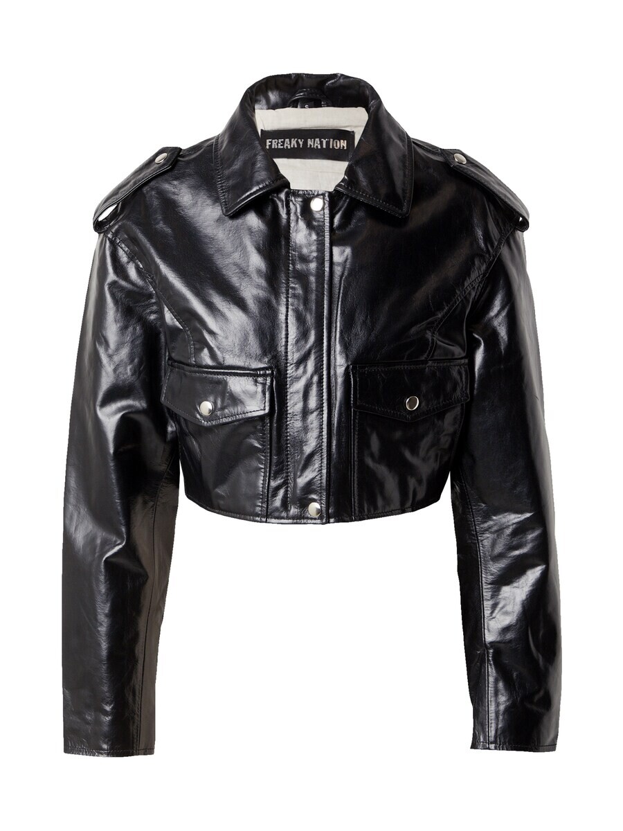 

Кожаная куртка FREAKY NATION Between-Season Jacket, черный
