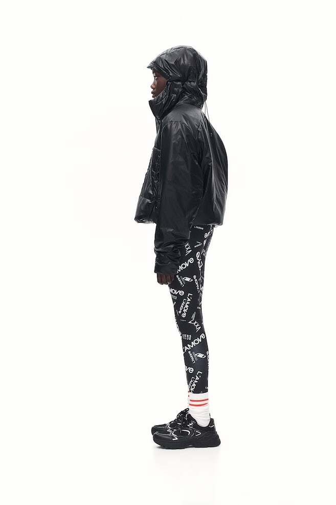 

Спортивные леггинсы из материала Drymove H&M, черный