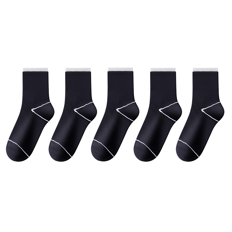 

Носки Warrior Mid Calf Мужские 5 пар Тёмно-синий, 5 тёмно-синих [Набор 5 пар]