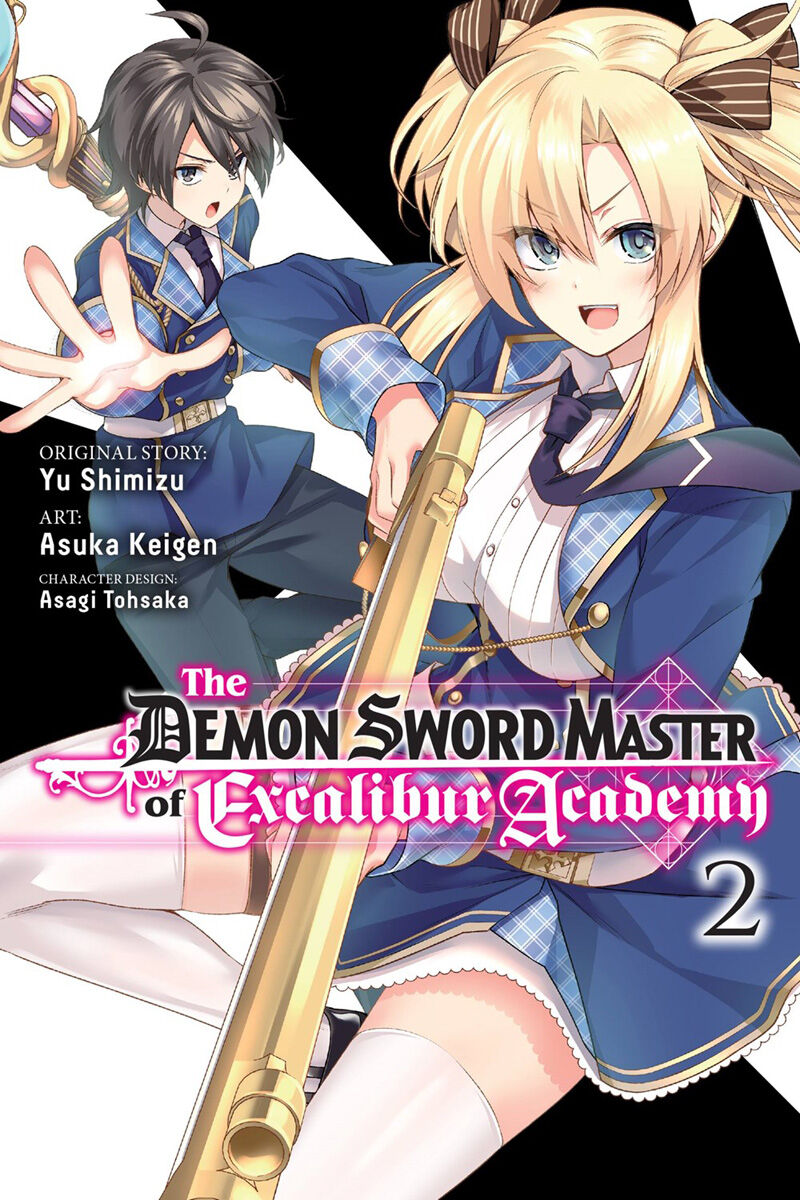 

Манга The Demon Sword Master of Excalibur Academy Manga Volume 2