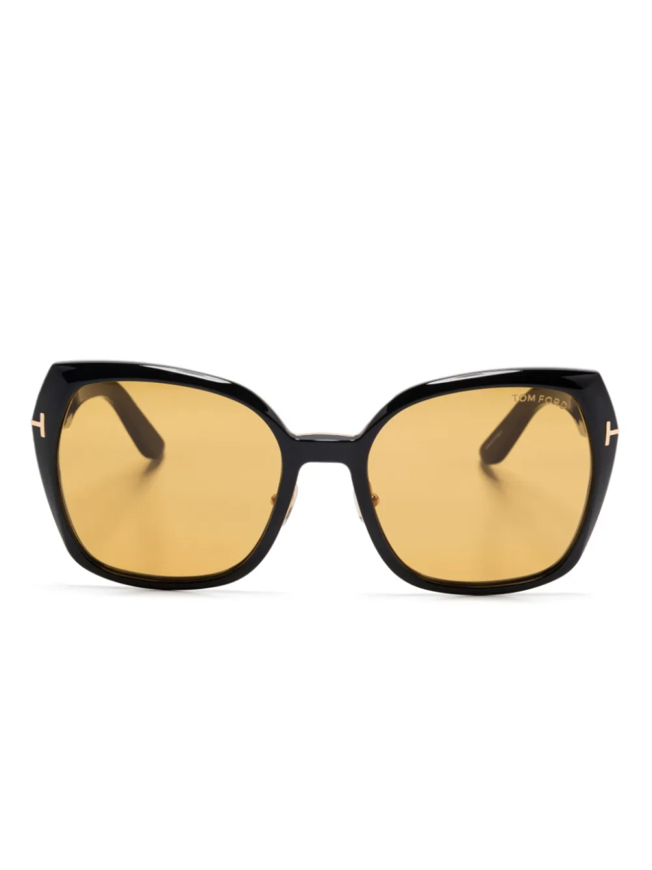 

TOM FORD Eyewear солнцезащитные очки в квадратной оправе, черный