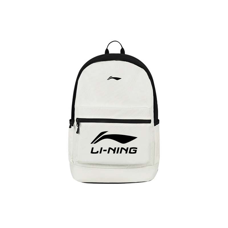 

LINING Полиэстеровый рюкзак обычный унисекс черно-белый, Black White