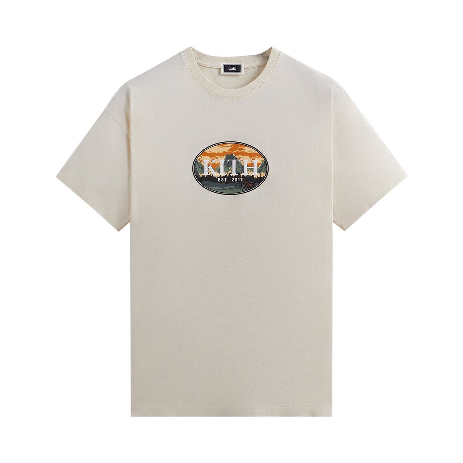 

Футболка Kith Stallion Scene Sandrift