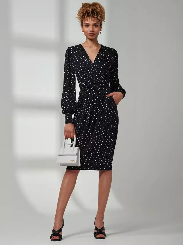 

Платье Jolie Moi Gwen Spot, черный