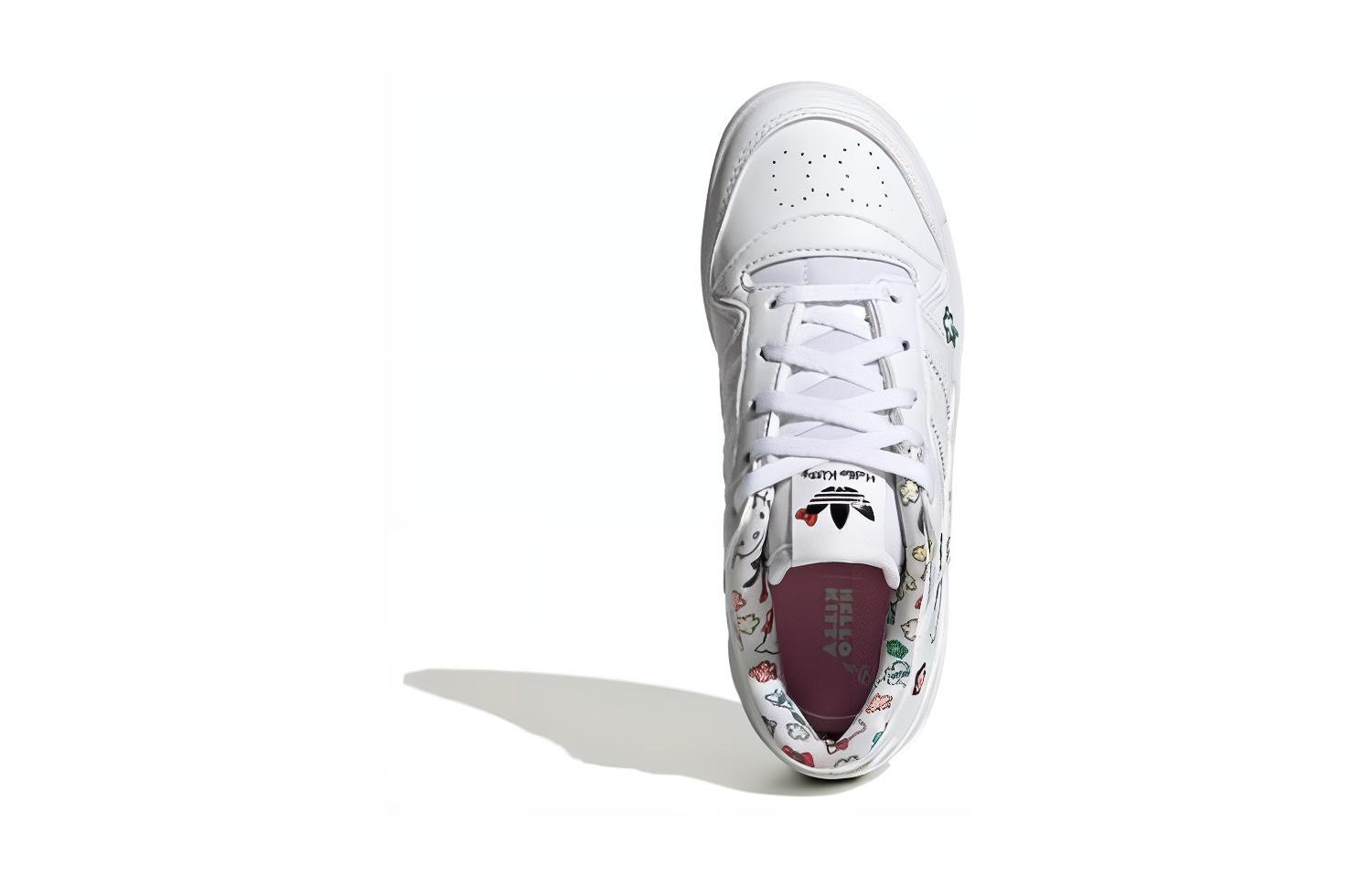 Adidas Hello Kitty X Forum Low C 'Цветочный' Adidas Originals, Белый — фото 3