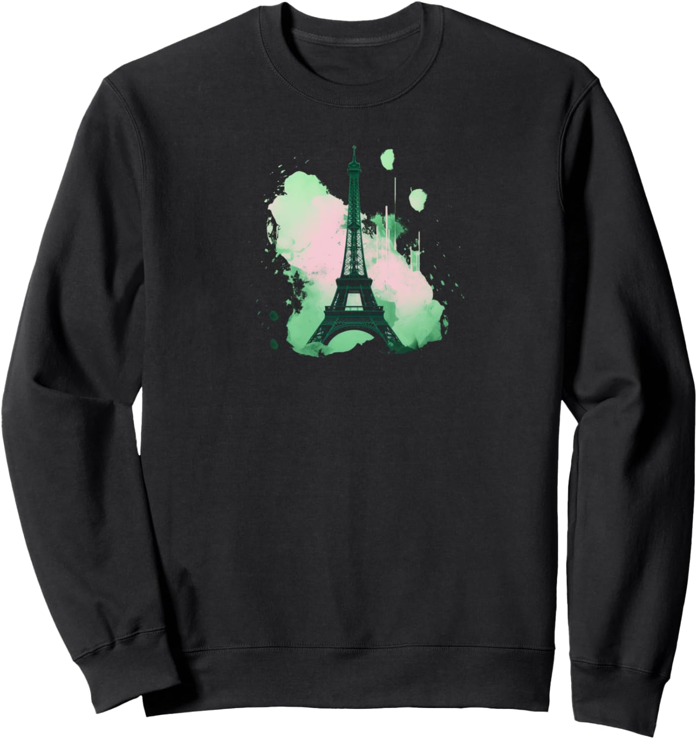 

Толстовка с надписью «Я люблю Париж. Эйфелева башня, Франция» In Love With Paris, черный