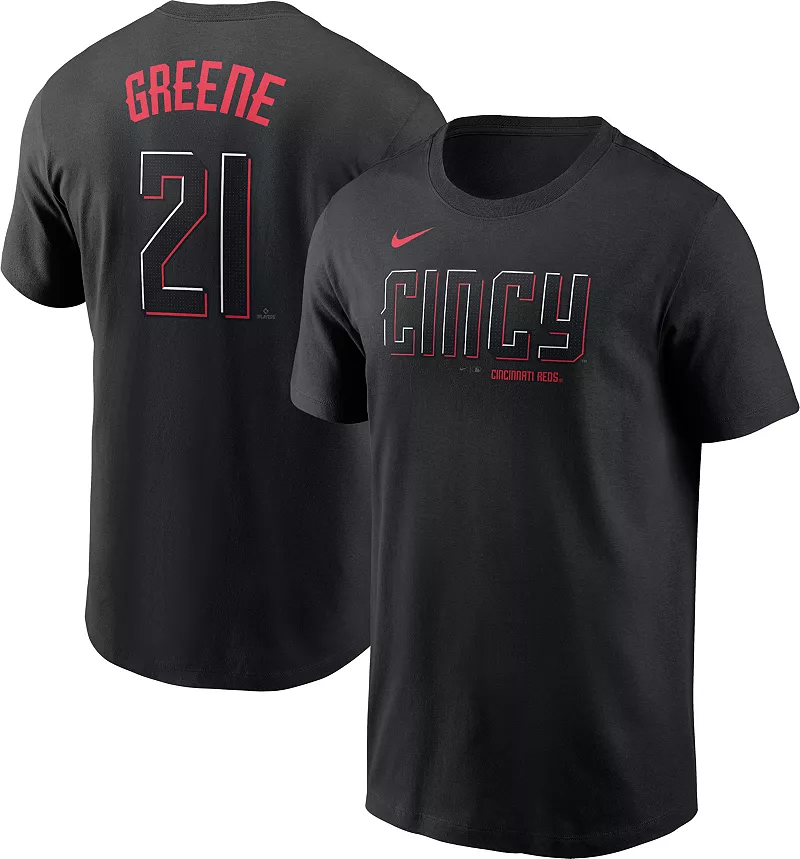 

Мужская футболка Nike Cincinnati Reds 2024 City Connect Hunter Green #21