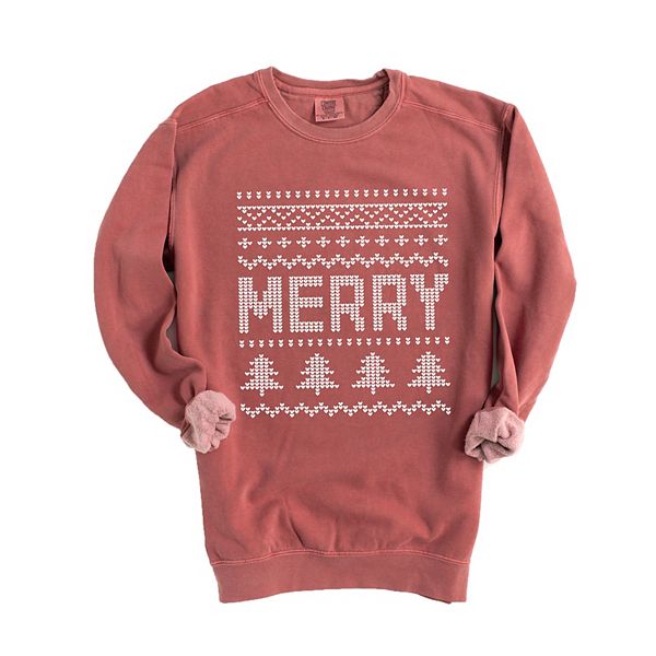 

Свитшот с принтом Ugly sweater merry Simply Sage Market, Crimson, Зеленый, Свитшот с принтом Ugly sweater merry Simply Sage Market, Crimson
