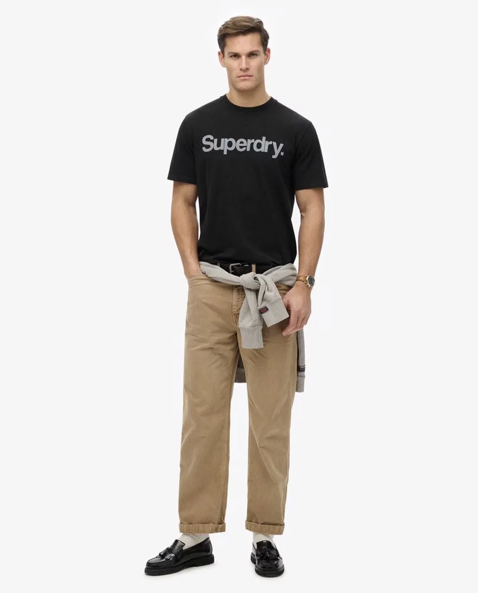 

Футболка мужская с логотипом Core City Superdry, черный