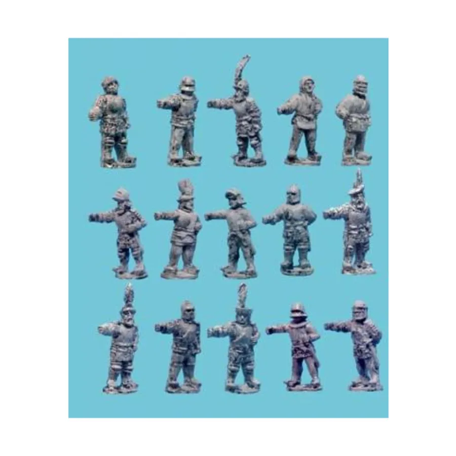 

Швейцарские тяжелые пикинеры с приземленными пиками, Italian Wars (15mm)