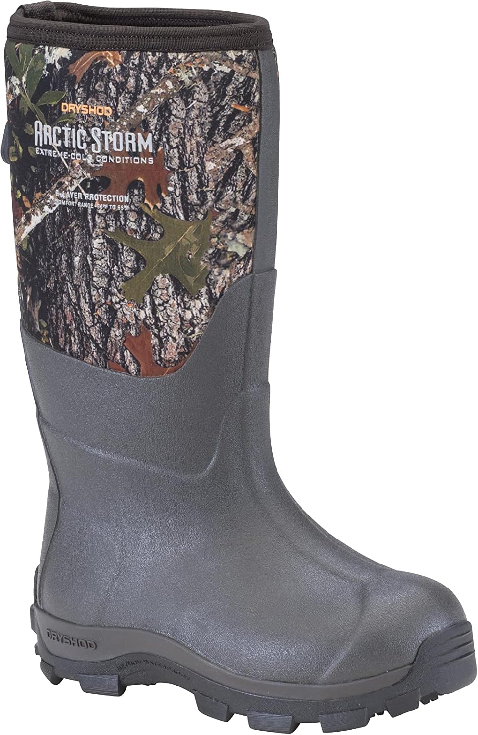 

Зимние сапоги Dryshod Arctic Storm для мальчиков, Морозостойкие, Водонепроницаемые, С утеплителем, ARS-KD, 13 Little Kid Camo/Timber