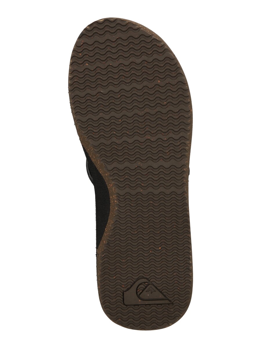 Сандалии с Т-образной перемычкой QUIKSILVER CARVER NATURAL II, черный — фото 3