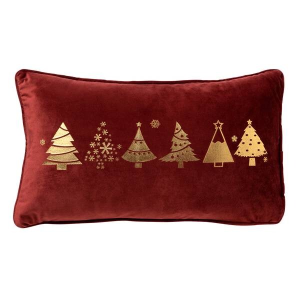 

Декоративная подушка Dutch Decor Trees, 50x12x30 см цвет biking red