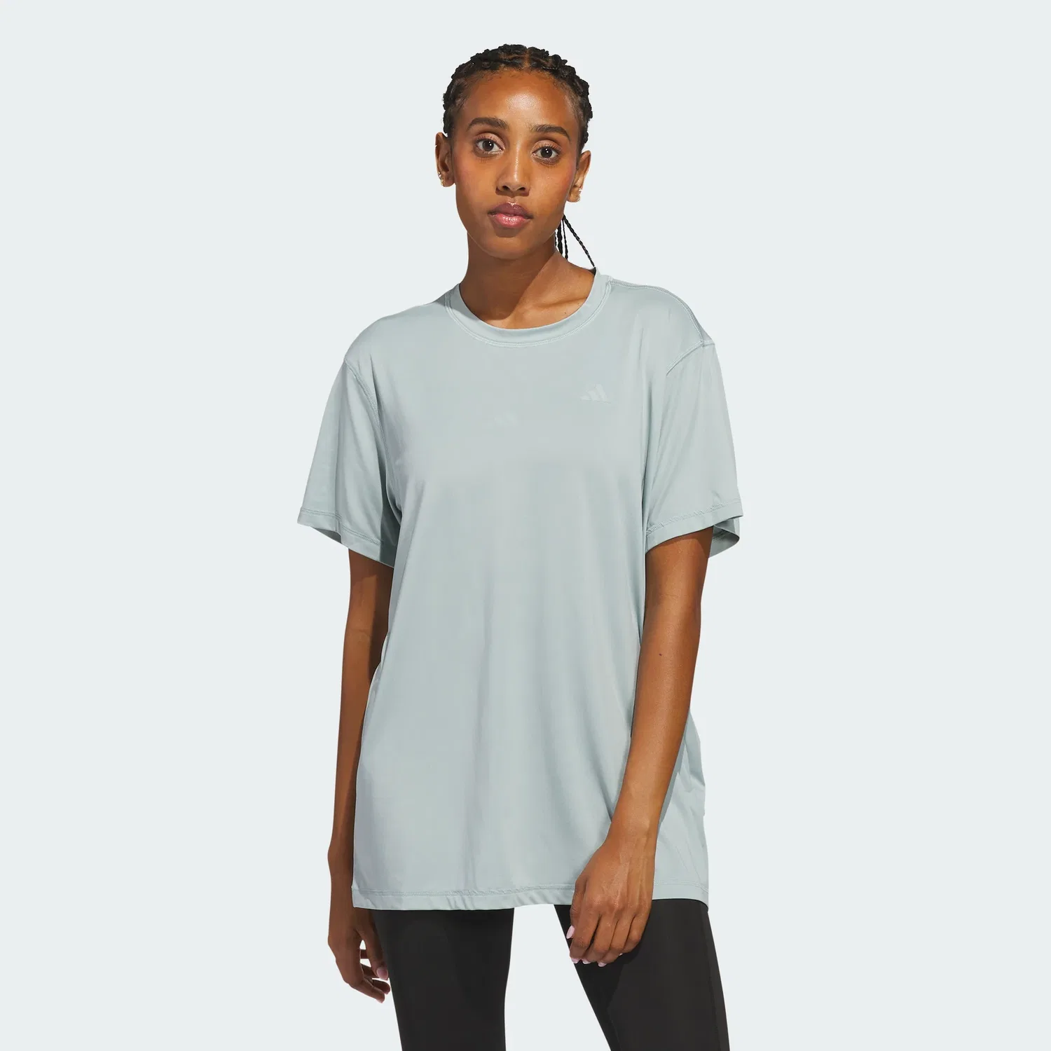 Женская футболка adidas Designed for Train Everyday Workout Tee, Wonder Sage