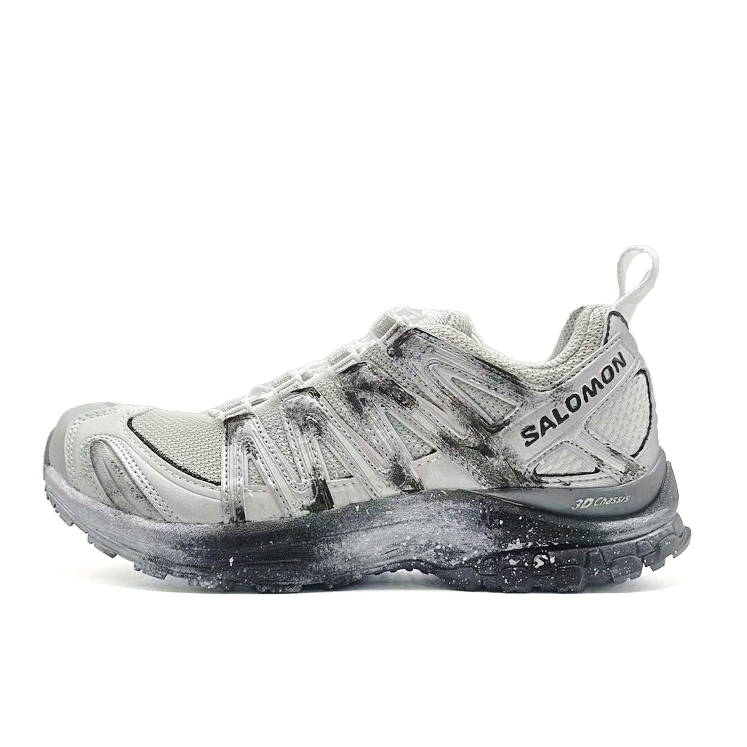 

Кроссовки XA PRO 3D Explorer, Vintage Distressed, мягкие удобные дышащие низкие унисекс для активного отдыха SALOMON, серебро