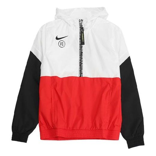 

Куртка Nike hooded Half Zipper Splicing Pullover Sports Jacket Multicolor, мультиколор