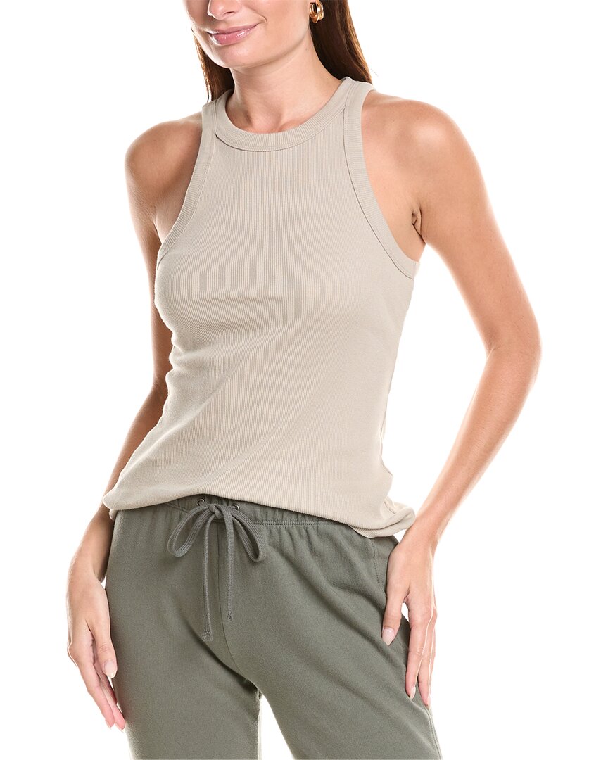 

Майка James Perse Cutaway Rib James Perse, коричневый