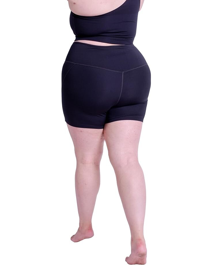 

Шорты girlfriend collective High-Rise Run Shorts, черный