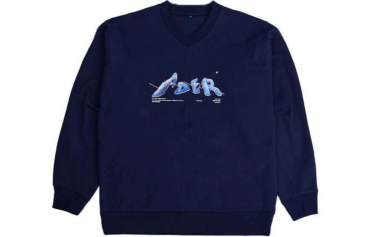 

ADER ERROR Свитшот мужской синий