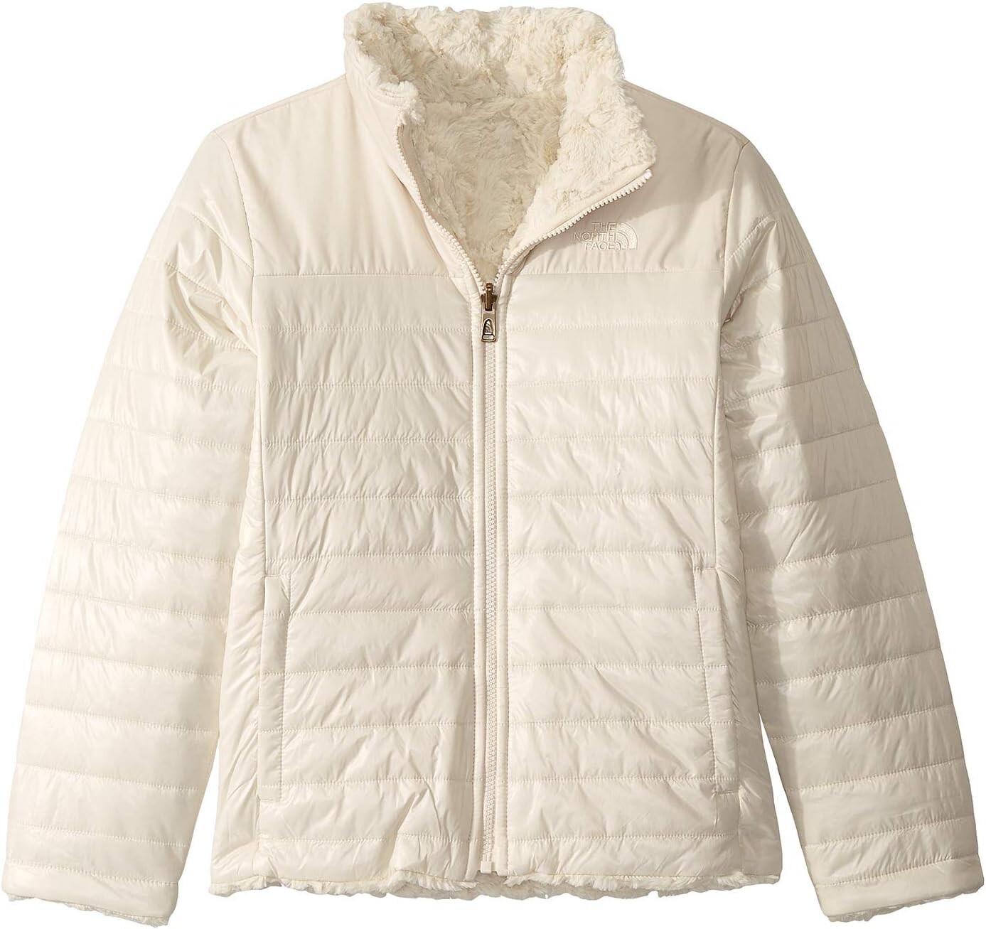 

Куртка The North Face Reversible Mossbud Swirl Jacket, цвет Vintage White