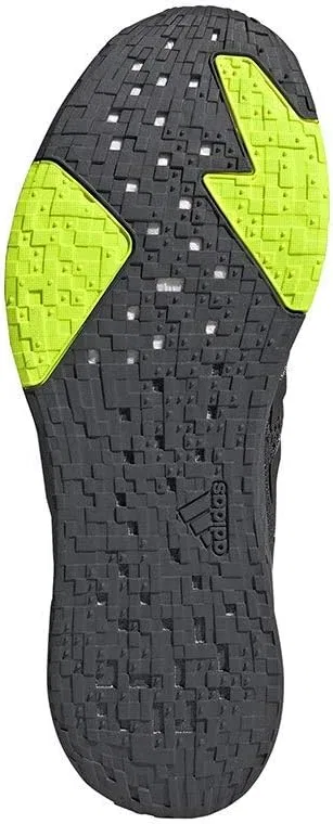 Мужские беговые кроссовки Adidas X9000L3, Dark Grey, Black, Neon Yellow — фото 2