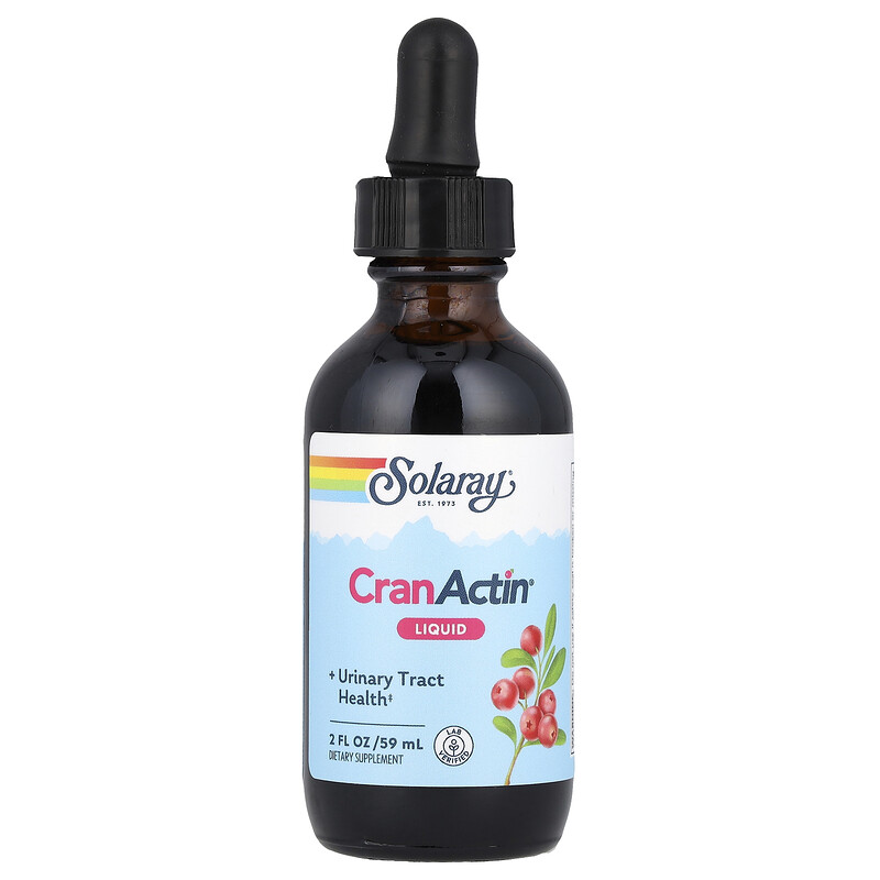 

Solaray, CranActin Liquid, 270 мг, 59 мл (2 жидк. Унции)