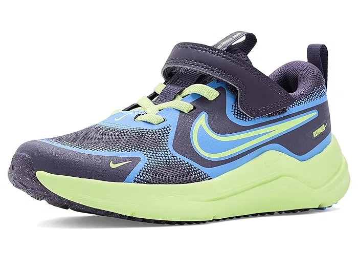 Кроссовки Cosmic Runner Swoosh Nike Kids, Dark Raisin/Light Liquid Lime — фото 2