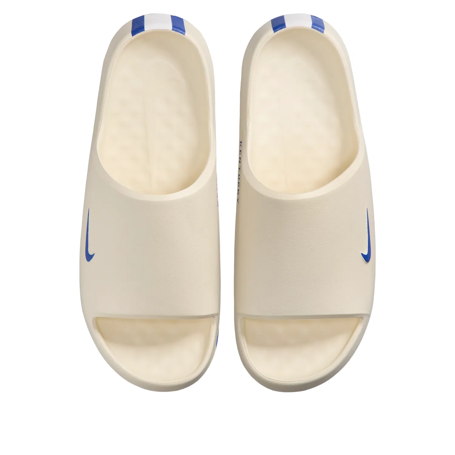 Шлепанцы Nike Calm Slides 'Kentucky' IM3251-100, бежевый — фото 3