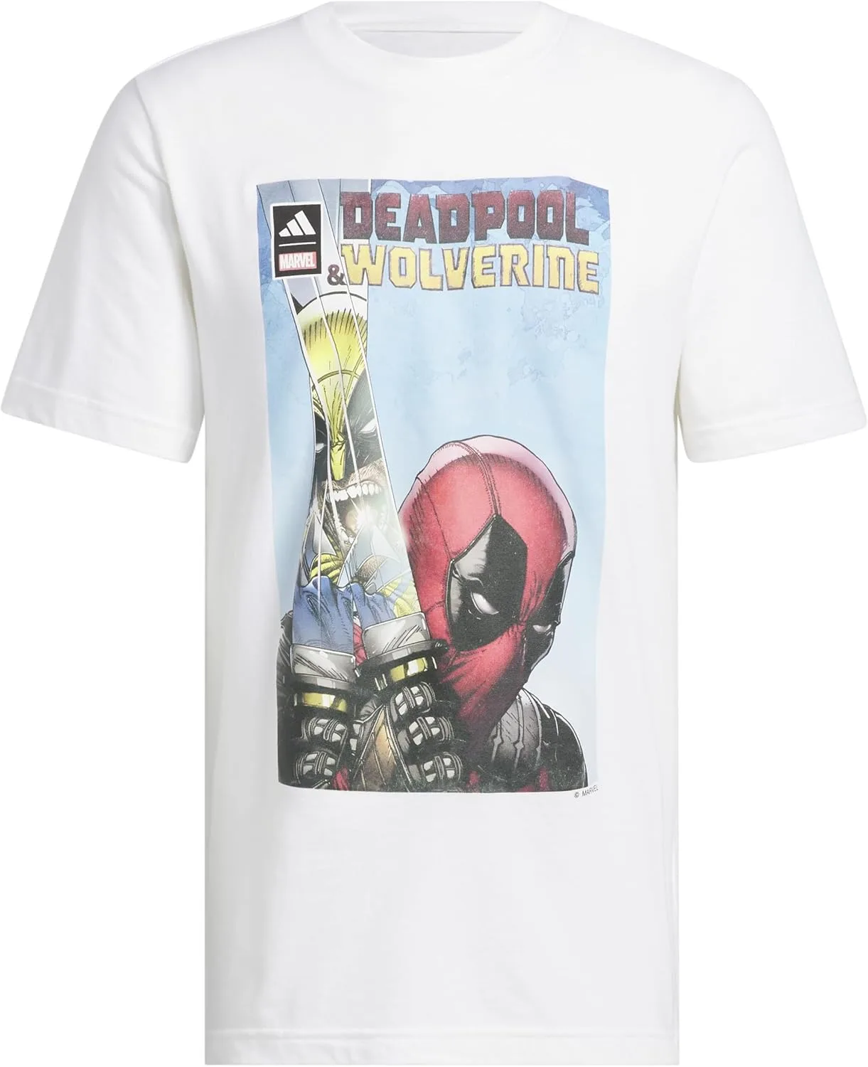 Футболка Adidas Marvel Deadpool and Wolverine — фото 3